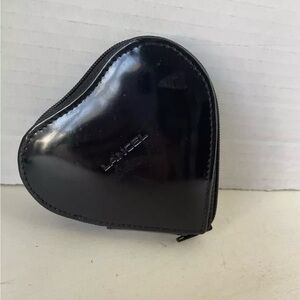 **Rare** Lancel Heart Coin Purse- Black